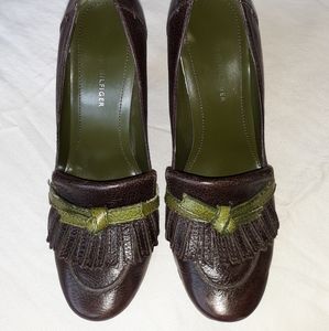 TOMMY HILFIGER 💝 Leather high heels 💝